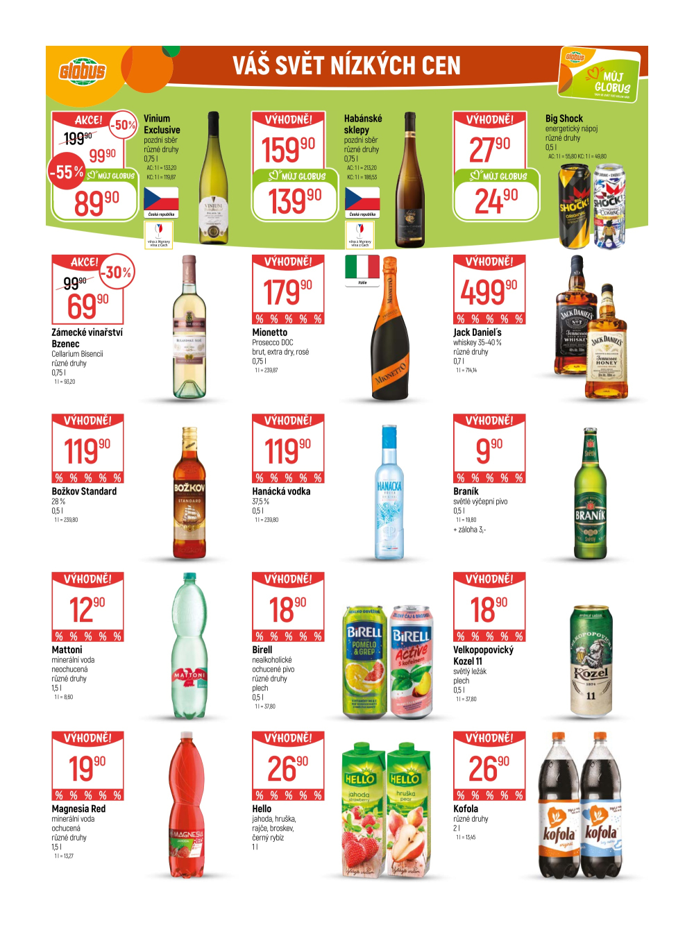 Leták Globus leták Jenišov (Karlovy Vary) - strana 28