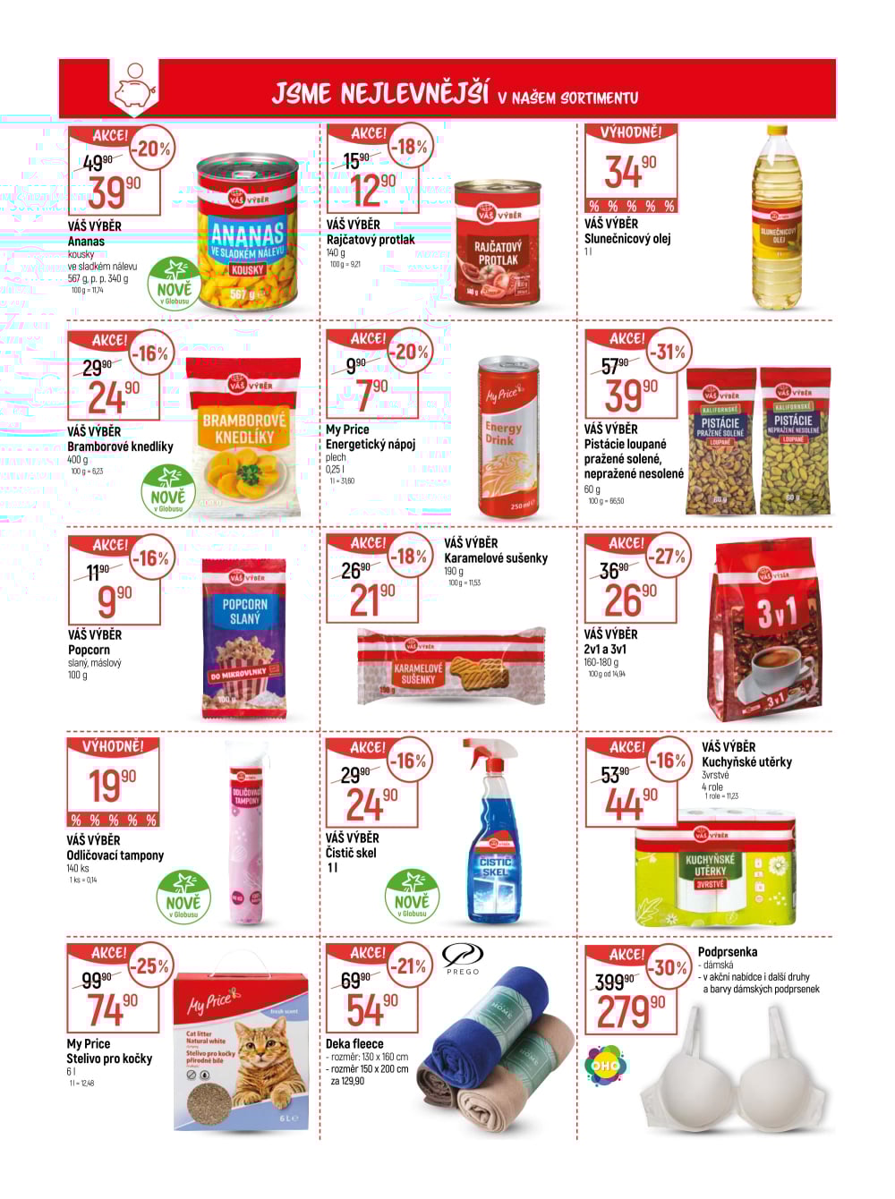 Leták Globus leták Chotikov (Plzeň) - strana 4