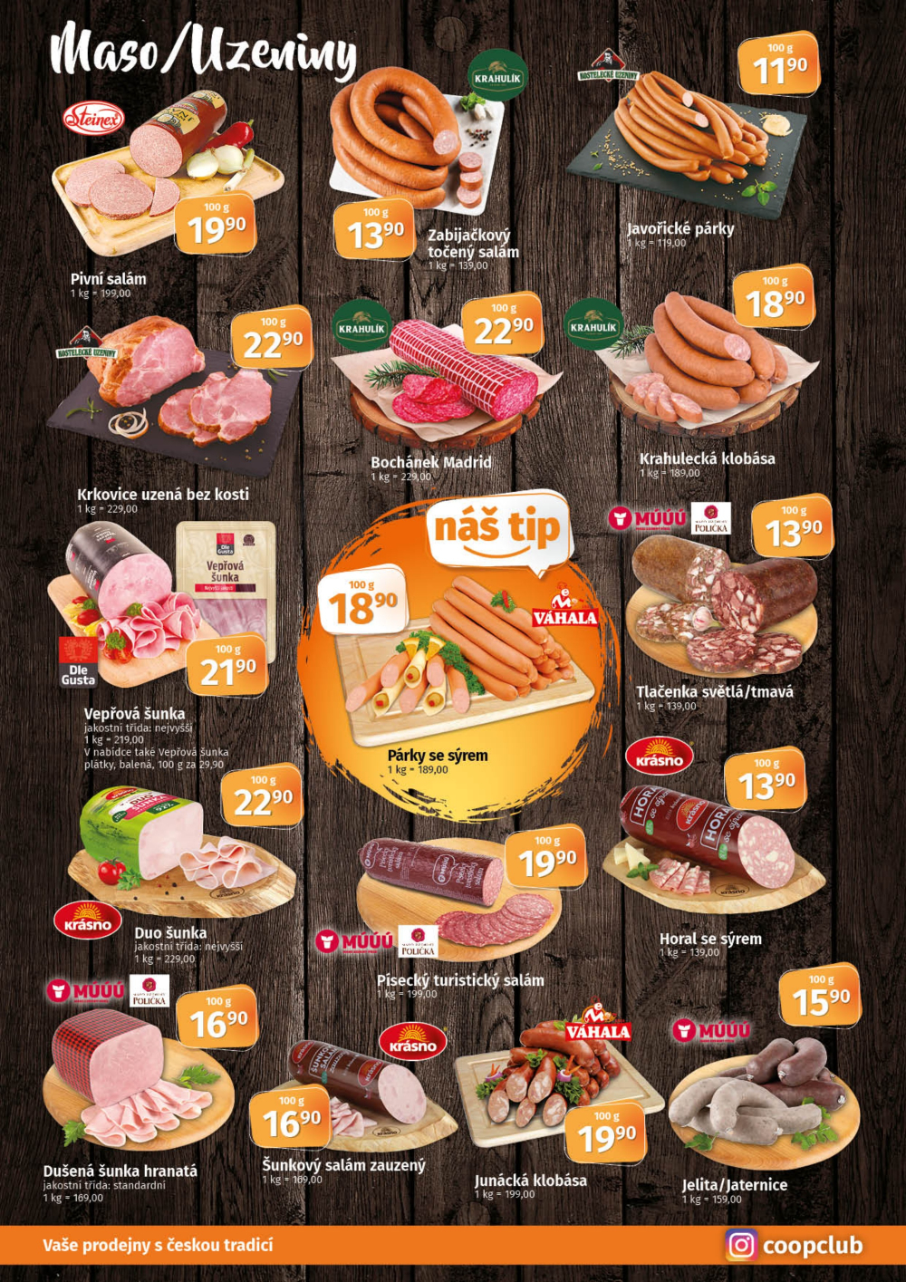 Leták COOP leták - TIP a TUTY Menu - strana 2