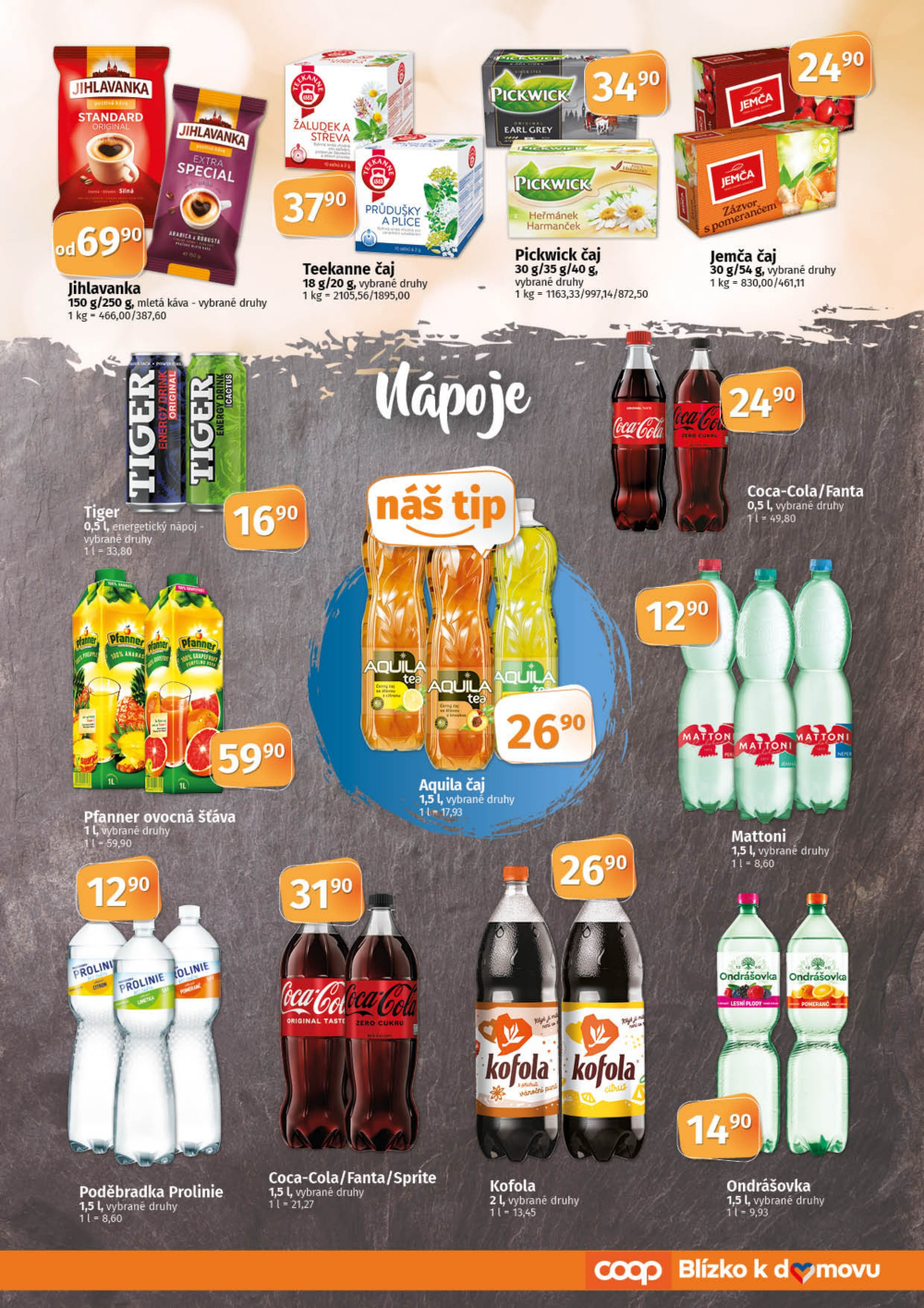 Leták COOP leták - TIP a TUTY Menu - strana 7