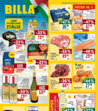 Akční leták BILLA malý 