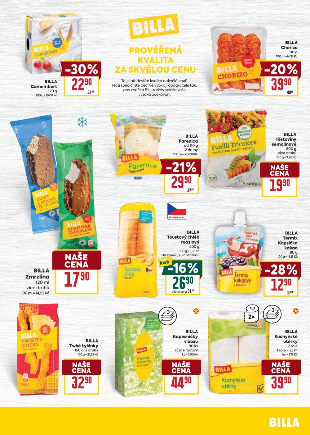 Leták BILLA velký leták - strana 17