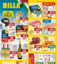 Akční leták BILLA velký 