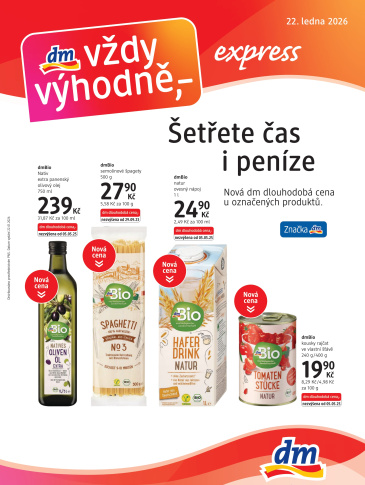 dm drogerie leták - journal expres