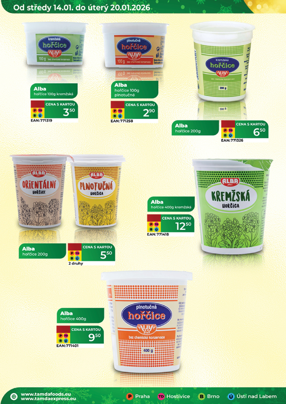 Leták TAMDA FOODS leták - strana 34