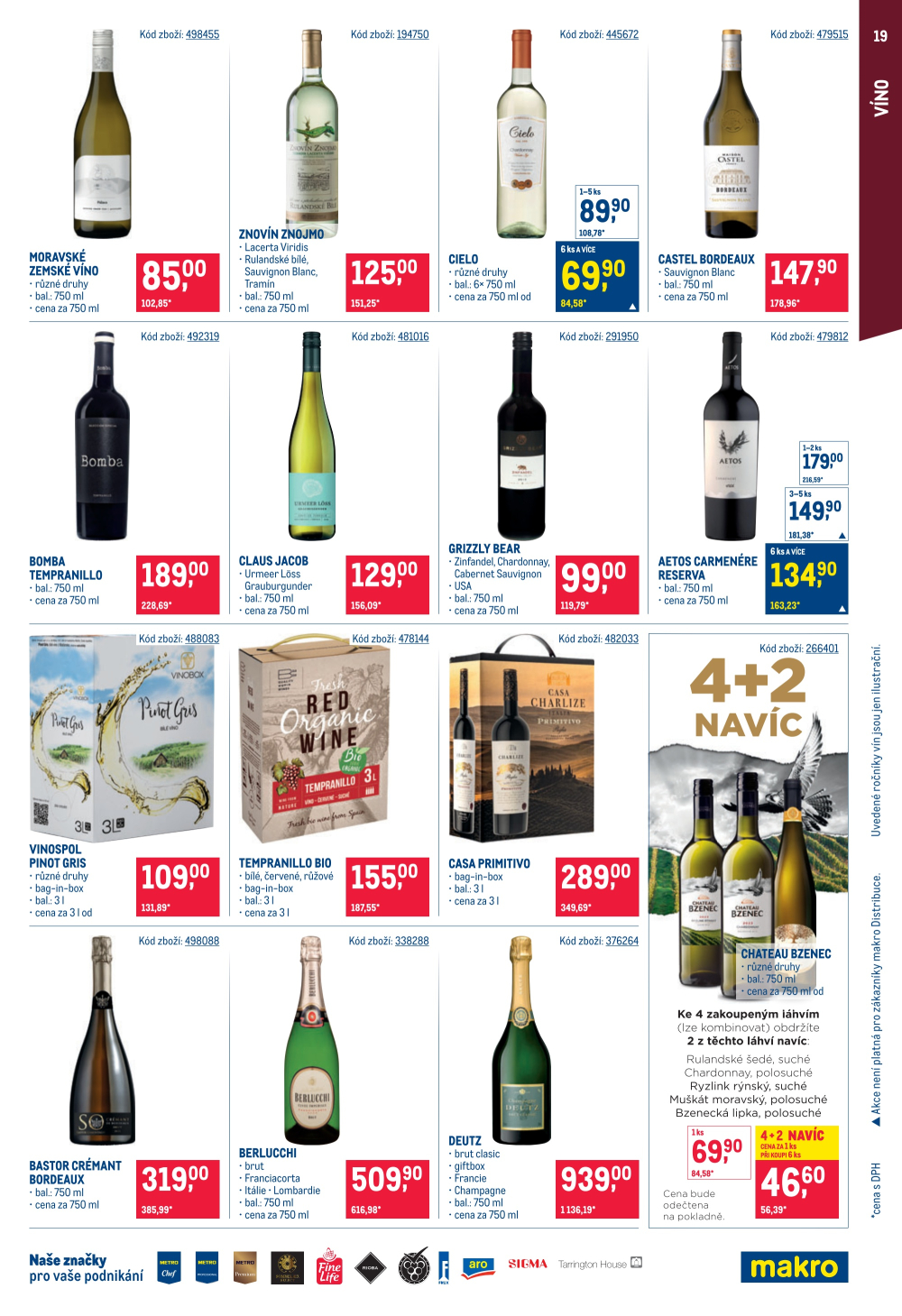 Leták Makro leták - Gastronomie - strana 19