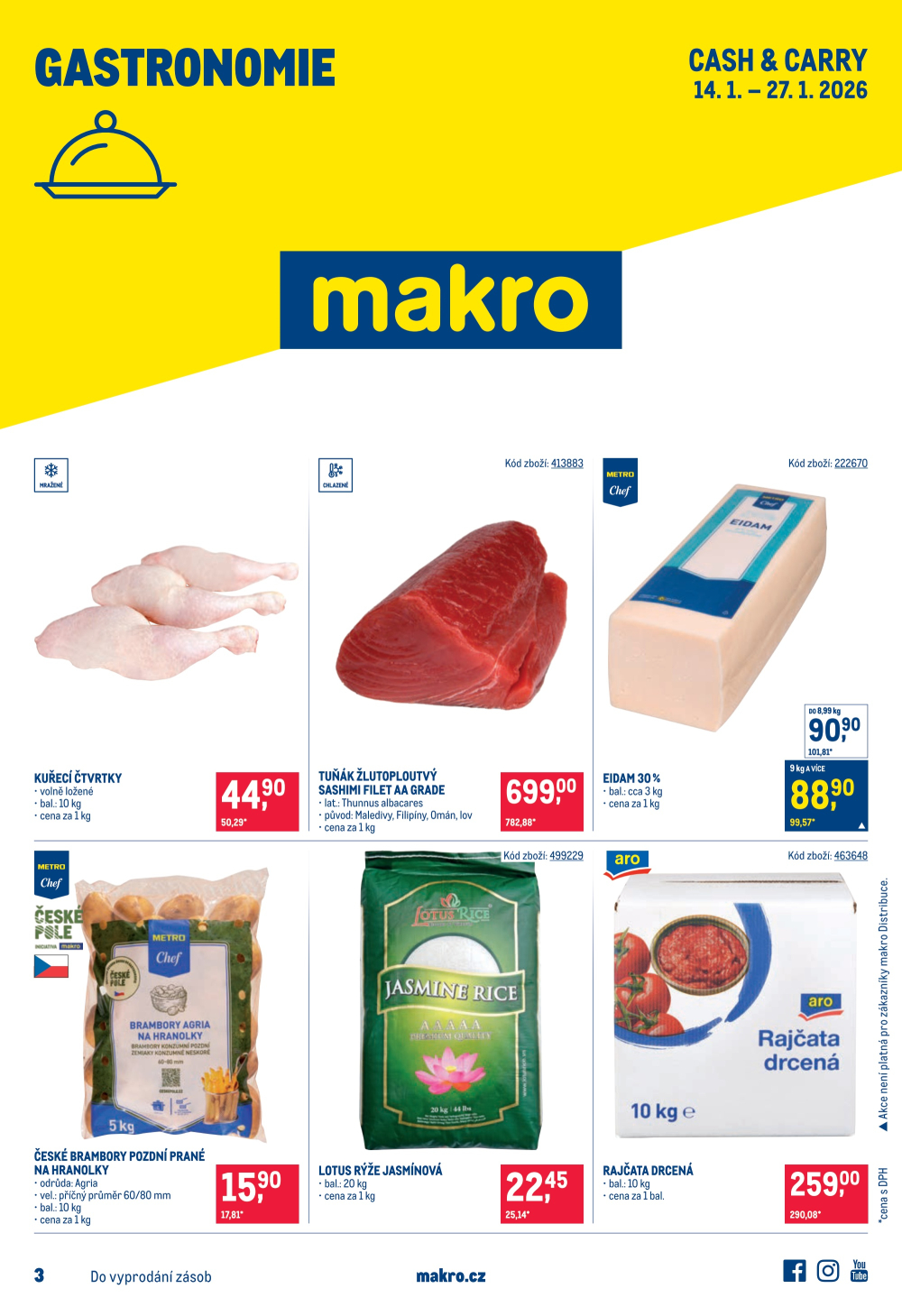 Leták Makro leták - Gastronomie - strana 1
