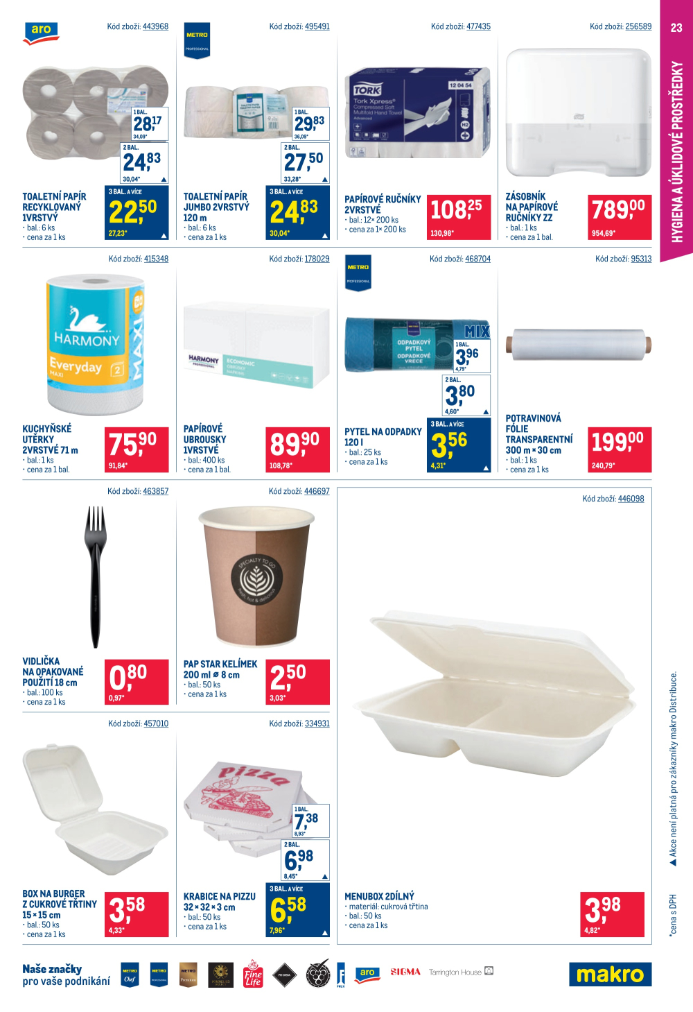 Leták Makro leták - Gastronomie - strana 23