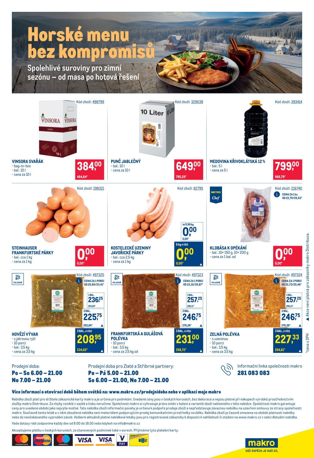 Leták Makro leták - Gastronomie - strana 24