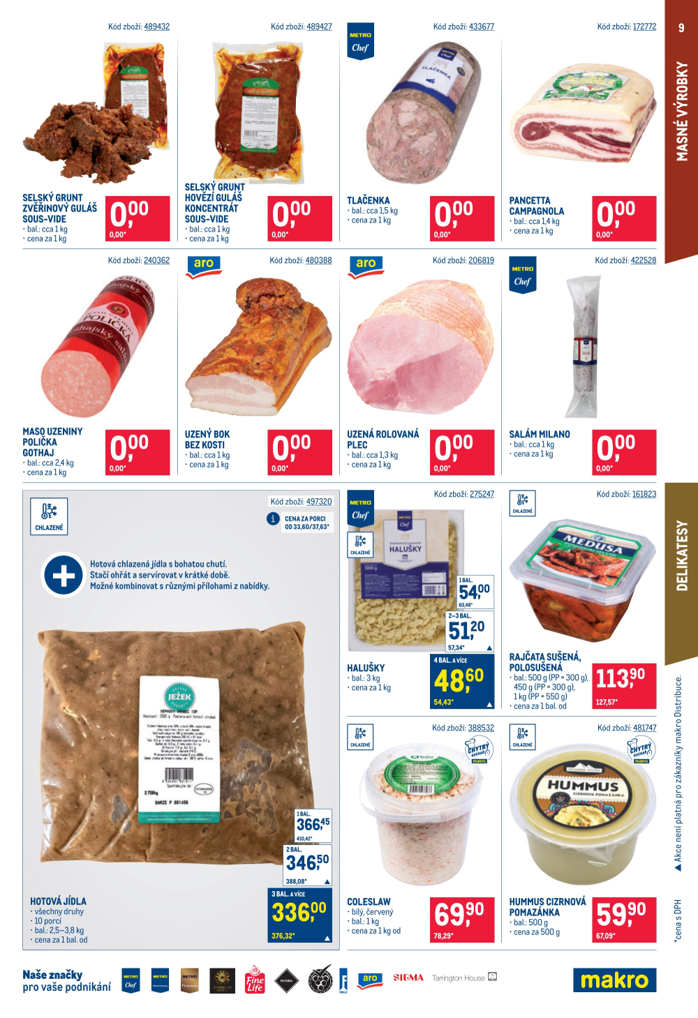 Leták Makro leták - Gastronomie - strana 9