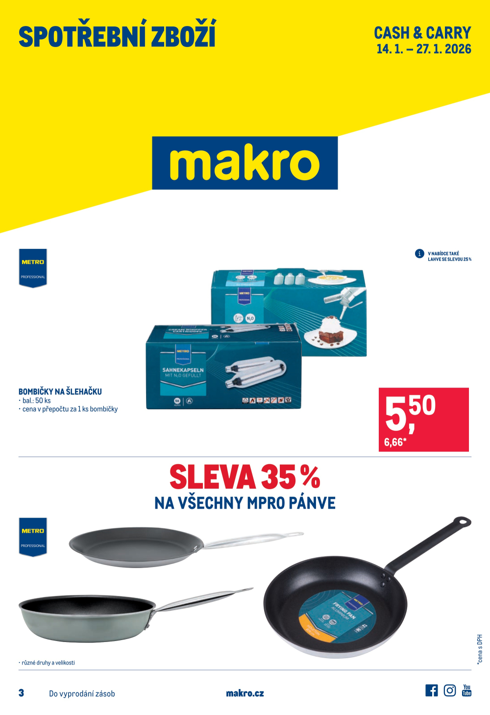 Leták Makro leták - Spotřební zboží - strana 1