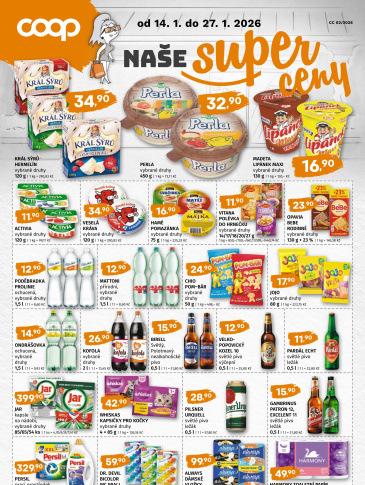 COOP leták - Super ceny