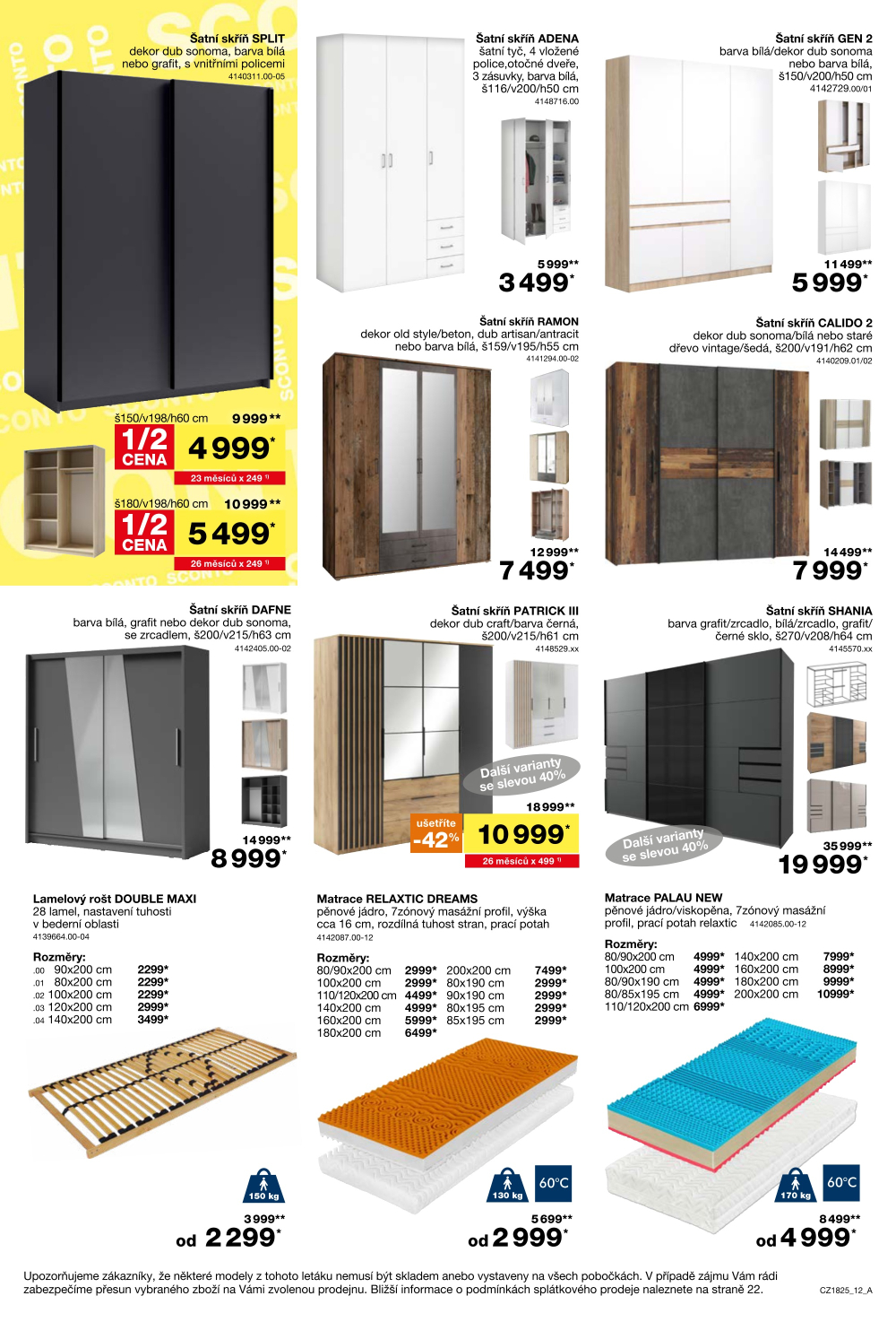 Leták SCONTO Nábytek leták - strana 12