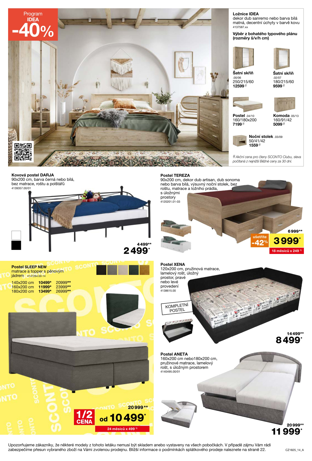 Leták SCONTO Nábytek leták - strana 14