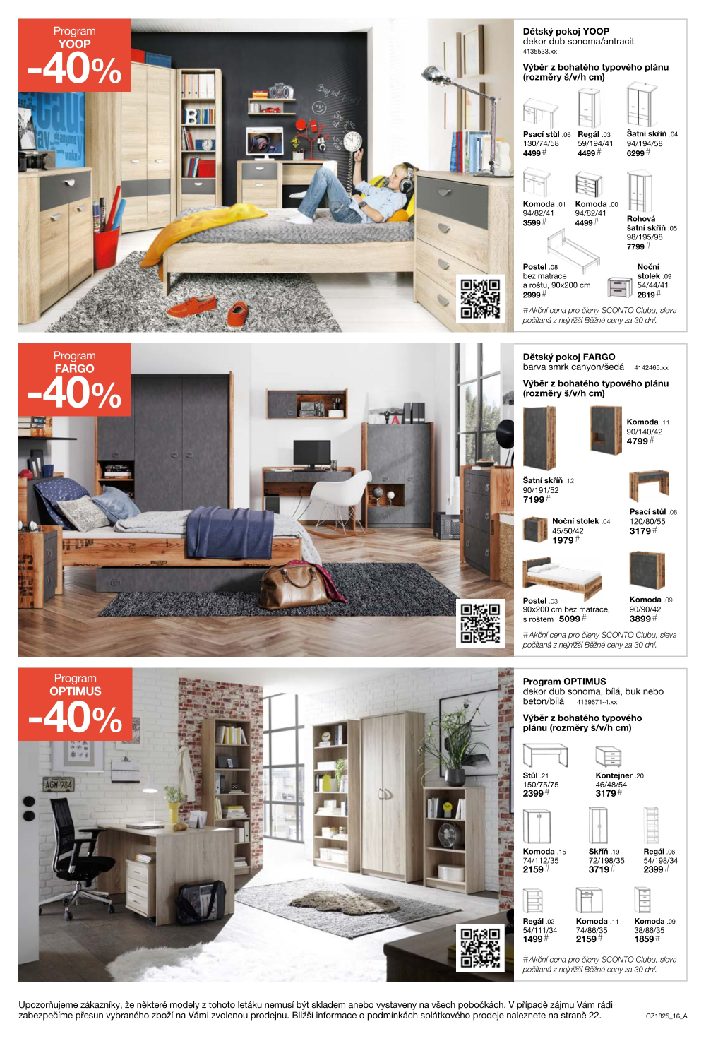 Leták SCONTO Nábytek leták - strana 16