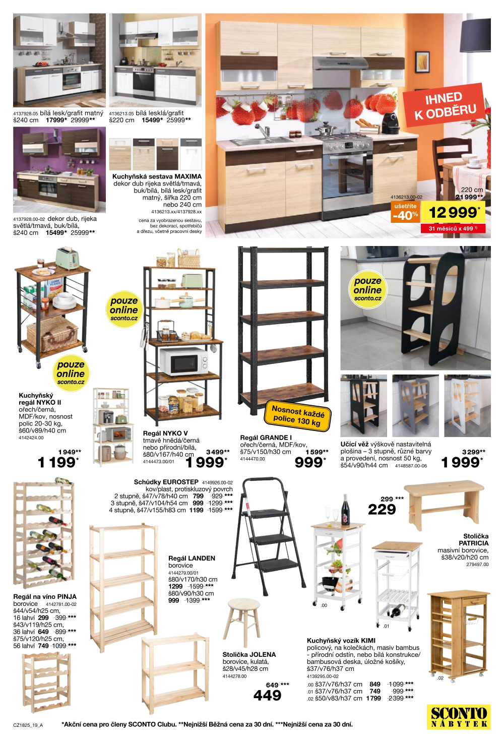 Leták SCONTO Nábytek leták - strana 19