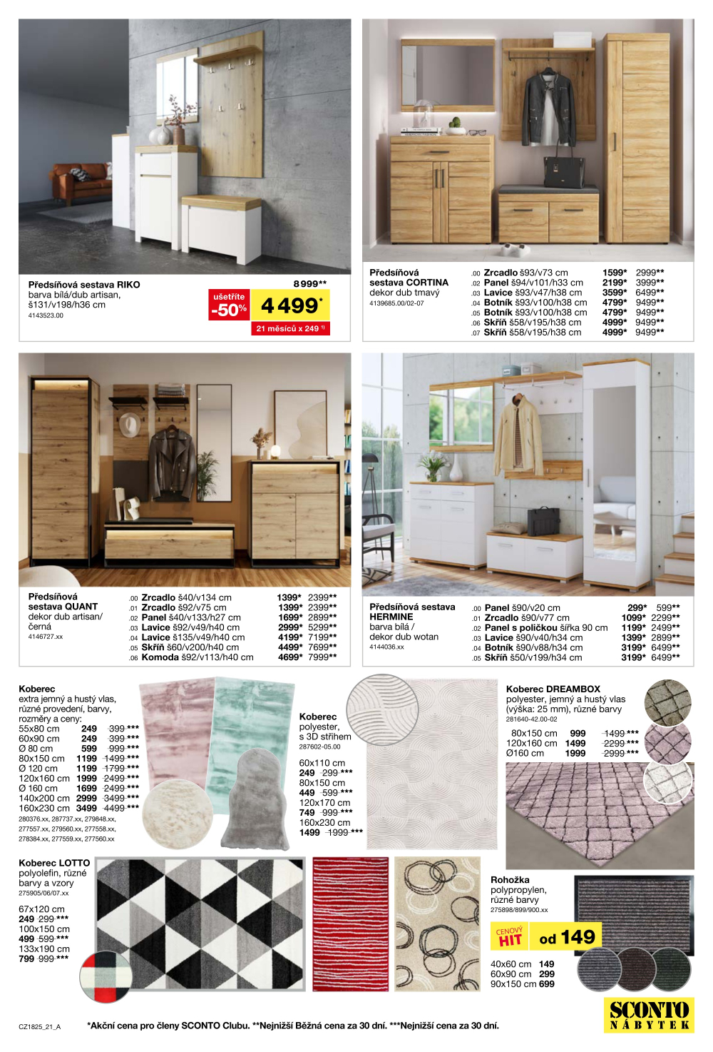 Leták SCONTO Nábytek leták - strana 21