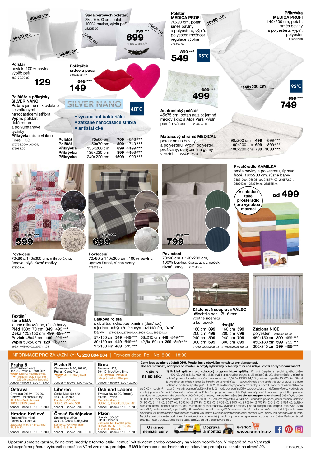 Leták SCONTO Nábytek leták - strana 22