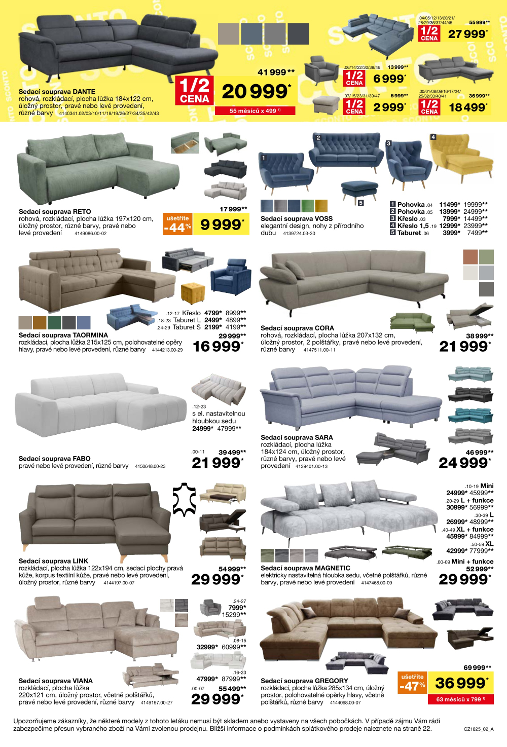 Leták SCONTO Nábytek leták - strana 2
