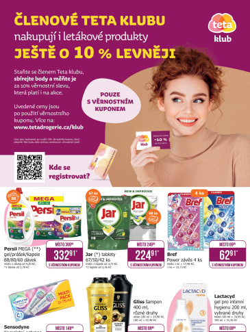 Teta drogerie - Teta klub