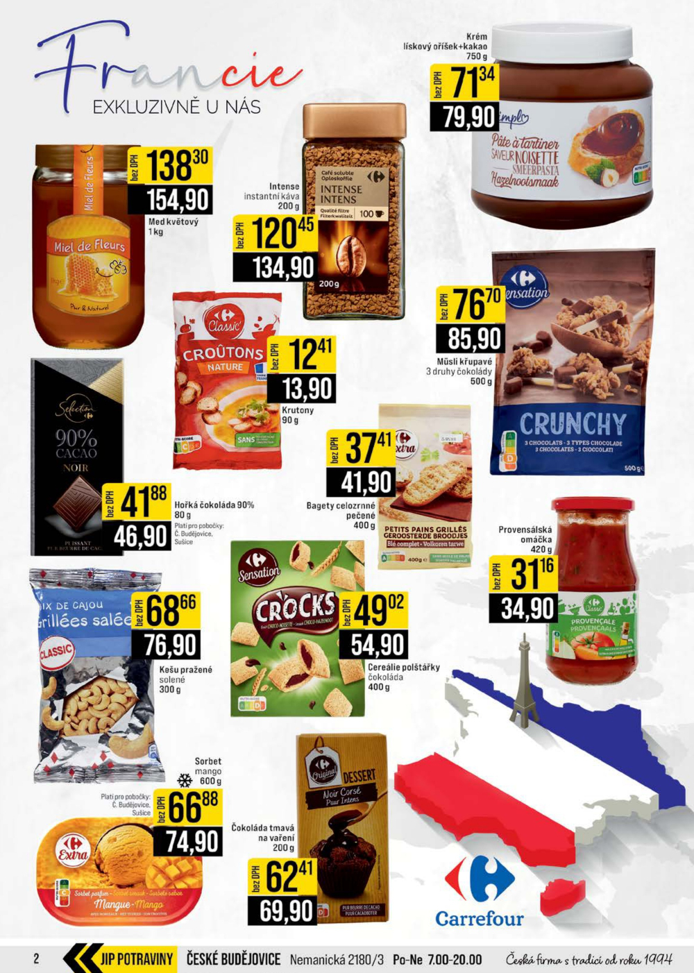 Leták JIP leták CC Cash & Carry - České Budějovice, Most, Náchod, Svoboda nad Úpou, Sušice - strana 2