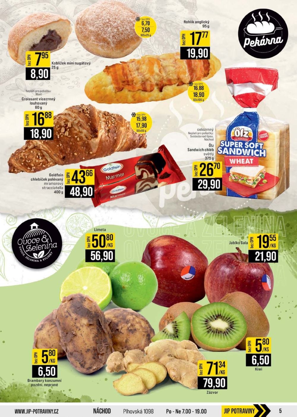 Leták JIP leták CC Cash & Carry - České Budějovice, Most, Náchod, Svoboda nad Úpou, Sušice - strana 5