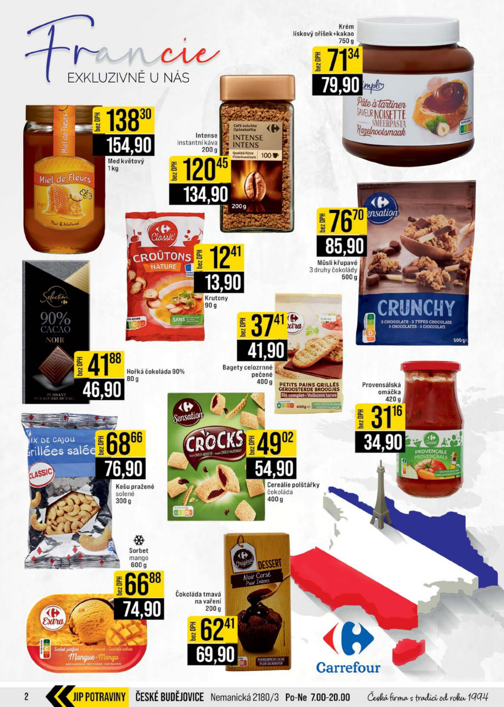 Leták JIP leták CC Cash & Carry - Brno, Ostrava, Praha, Polička, Olomouc, Karlovy Vary, Zlín, Jilemnice, Pardubice - strana 2