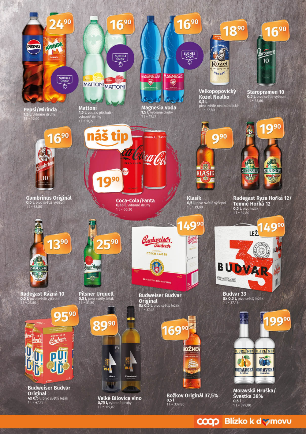 Leták COOP leták - TIP a TUTY Menu - strana 7