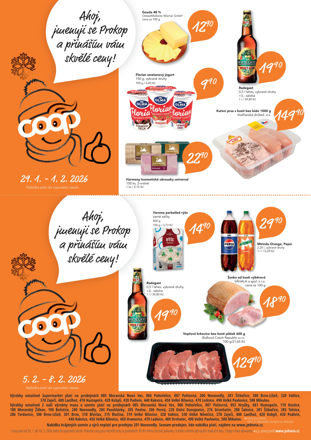 Leták Jednota Mikulov leták - strana 12