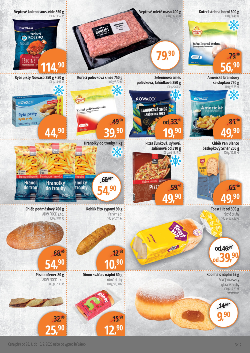 Leták Jednota Mikulov leták - strana 3