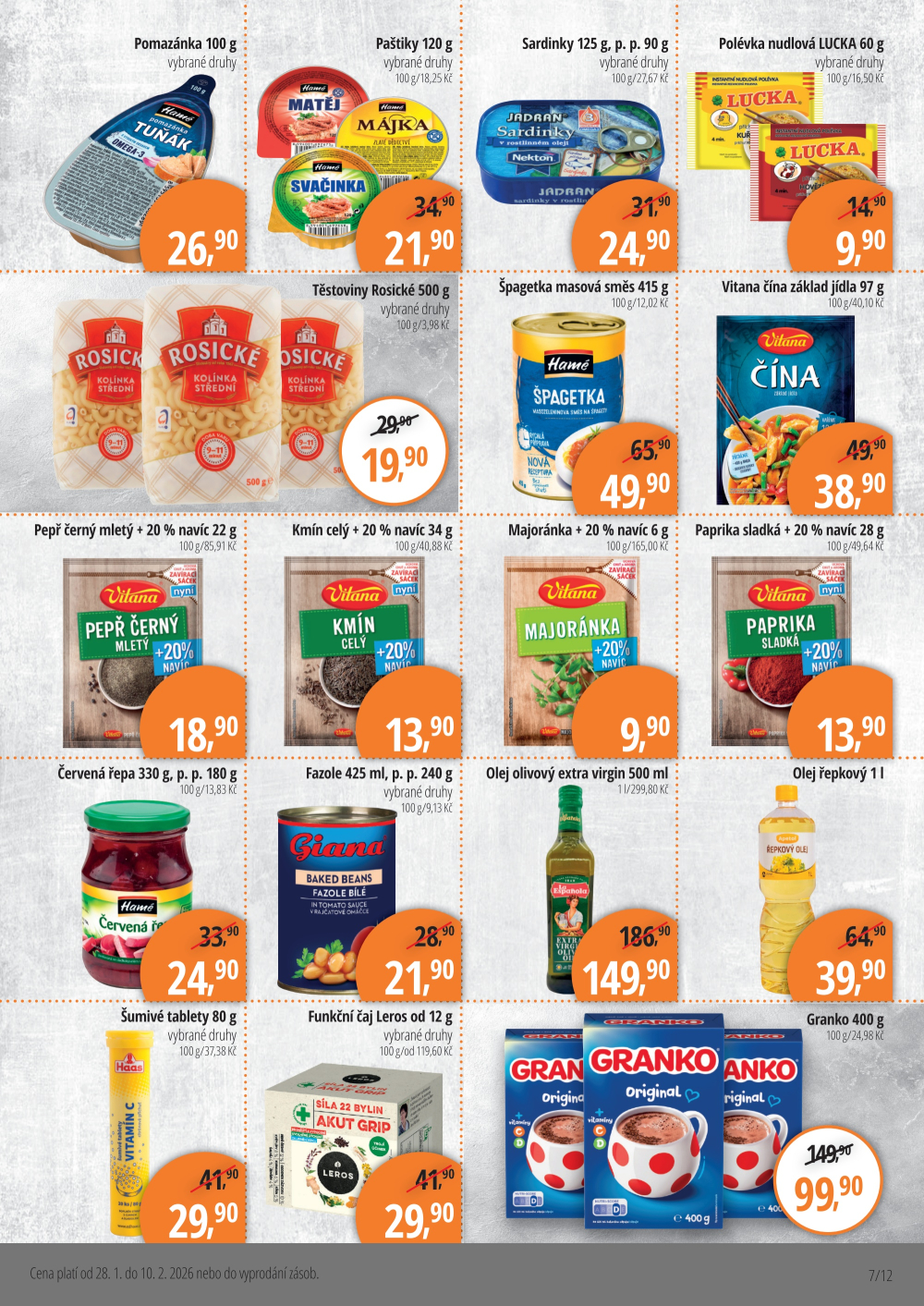 Leták Jednota Mikulov leták - strana 7