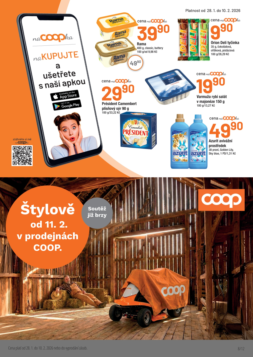 Leták Jednota Mikulov leták - strana 8