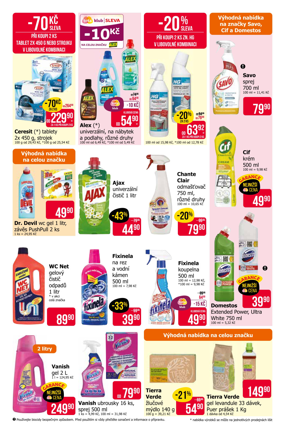 Leták Teta drogerie leták - strana 18