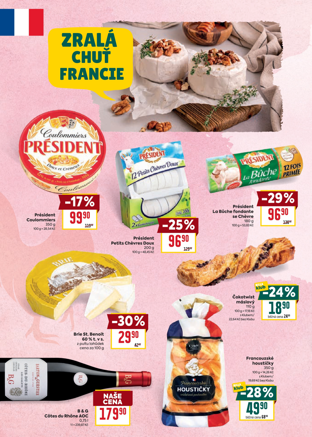 Leták BILLA leták - Chutě světa - strana 12