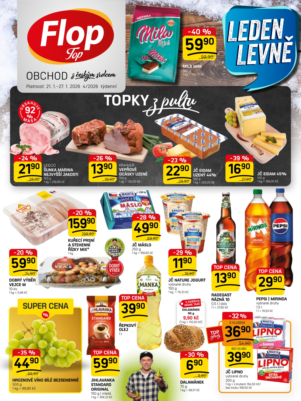 Leták FLOP Top leták - strana 1