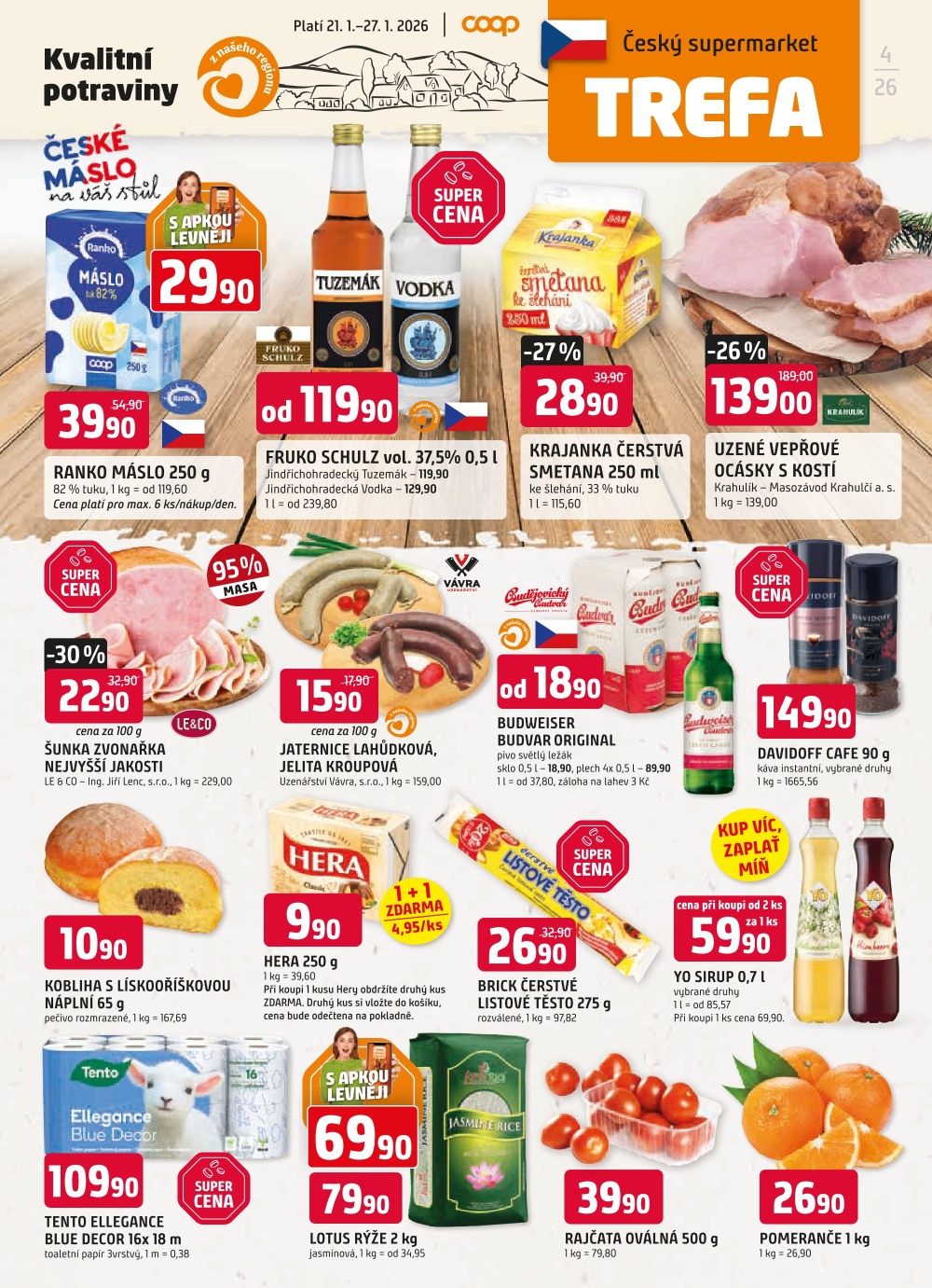 Leták TREFA leták - strana 1