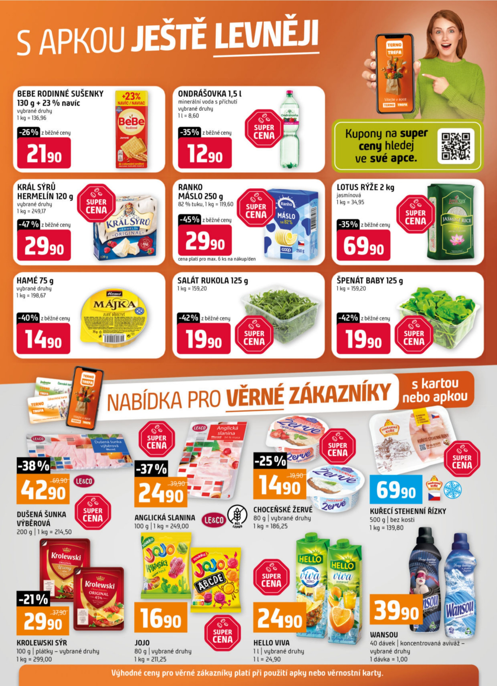 Leták Terno leták - České Budějovice, Týn nad Vltavou, Bechyně, Třeboň, Trhové Sviny, Borovany, Olomouc, Hradec Králové - strana 19