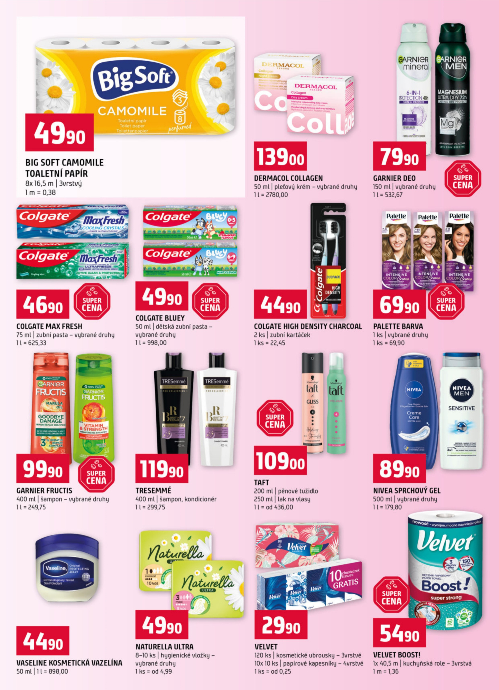 Leták Terno leták - Prachatice, Český Krumlov, Zlín, Tábor, Strakonice, Blatná - strana 14