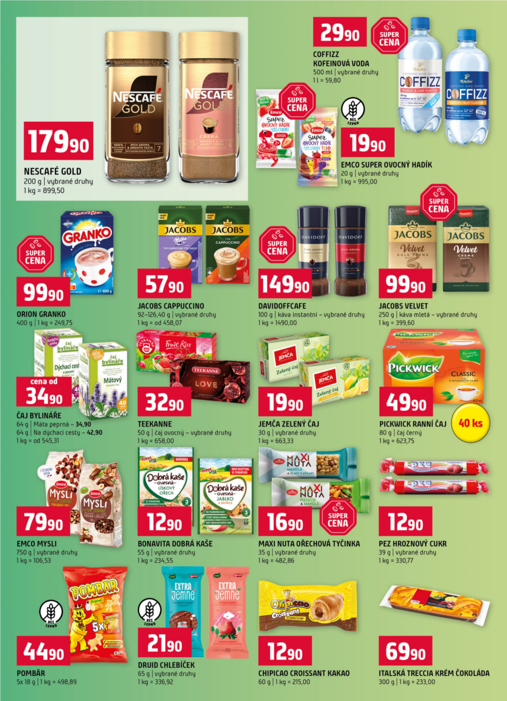 Leták Terno leták - Prachatice, Český Krumlov, Zlín, Tábor, Strakonice, Blatná - strana 9