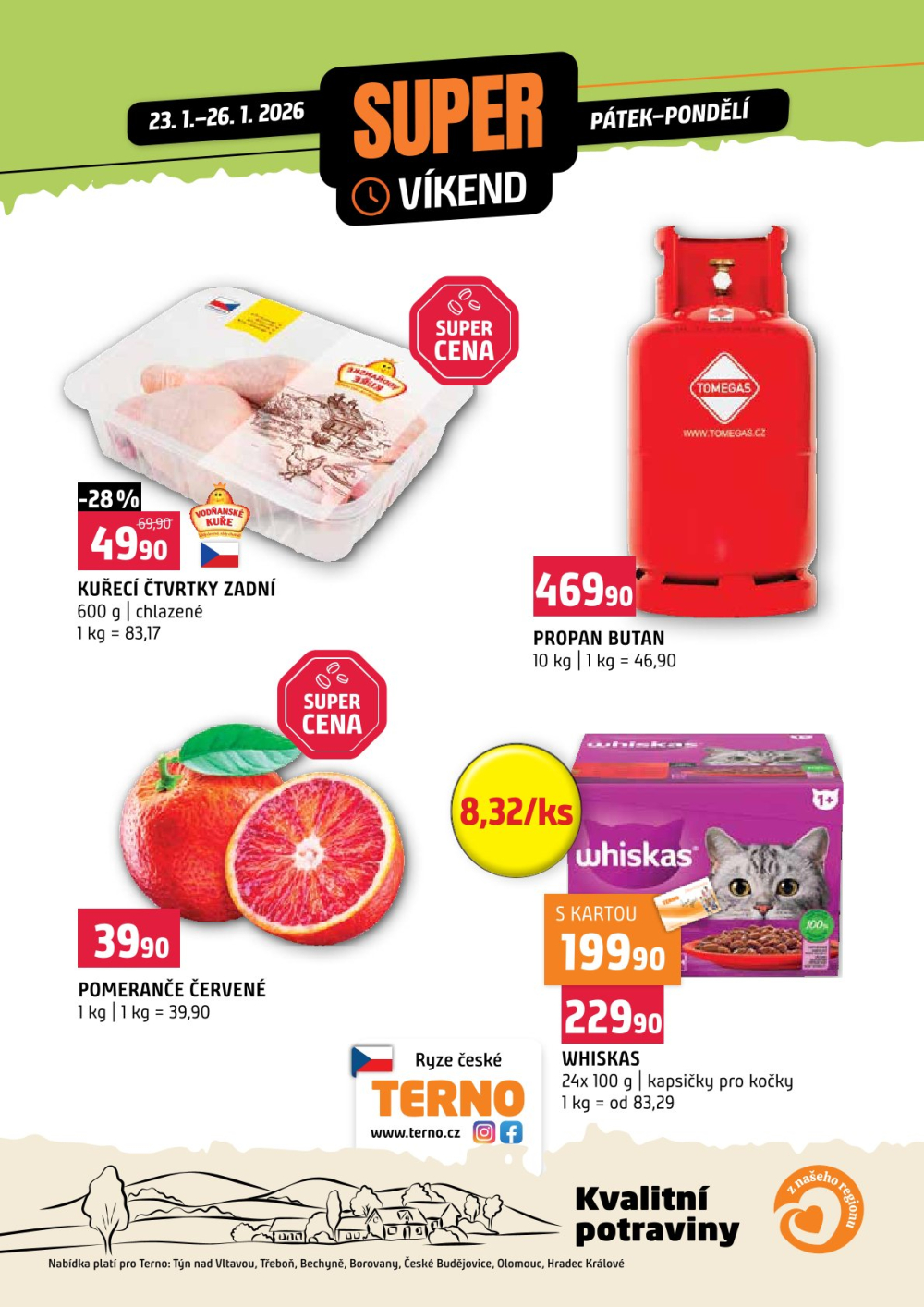 Leták Terno leták - Víkendovka - strana 1