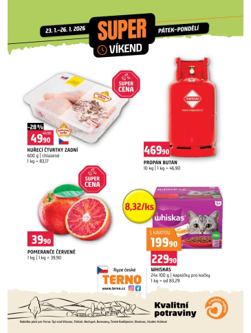 Terno leták - Víkendovka