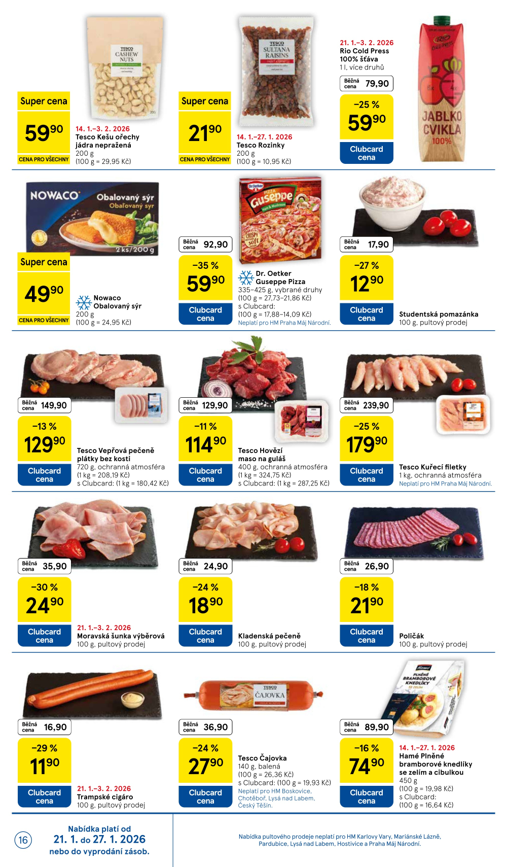 Leták Tesco hypermarket leták - strana 16