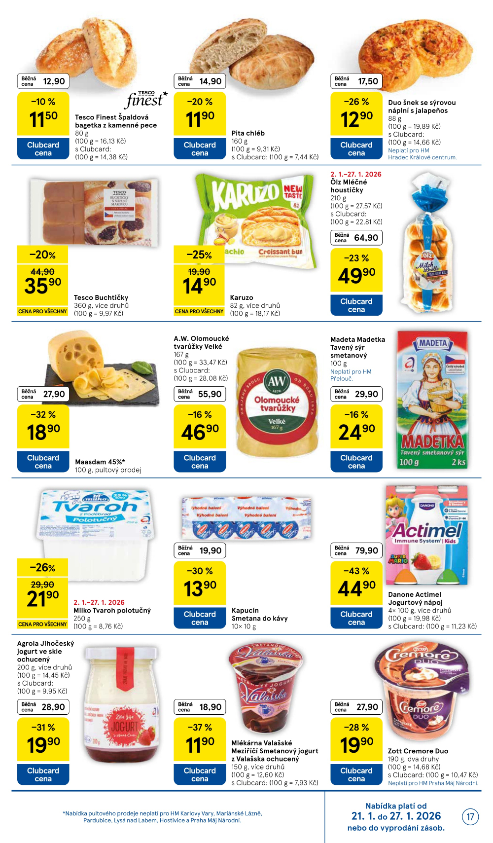 Leták Tesco hypermarket leták - strana 17