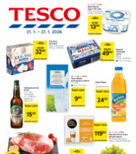 Akční leták Tesco hypermarket 