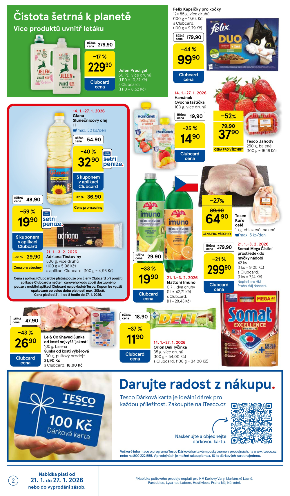 Leták Tesco hypermarket leták - strana 2