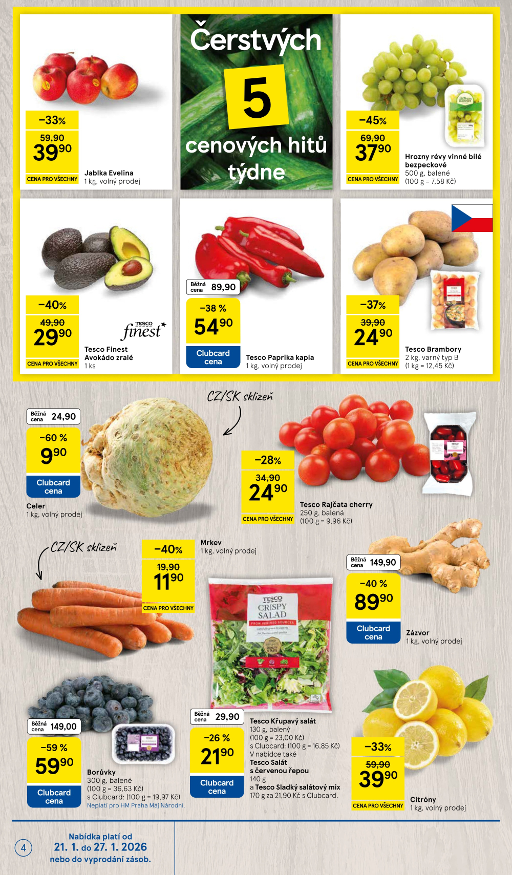 Leták Tesco hypermarket leták - strana 4