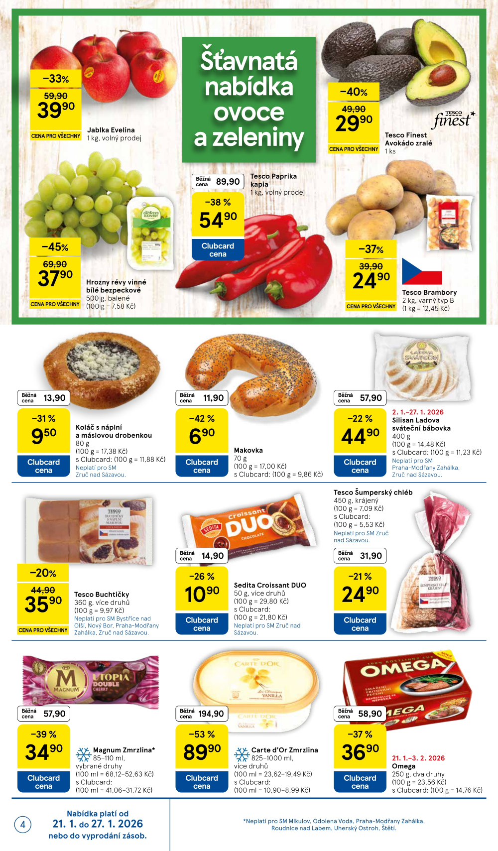 Leták Tesco supermarket leták - strana 4