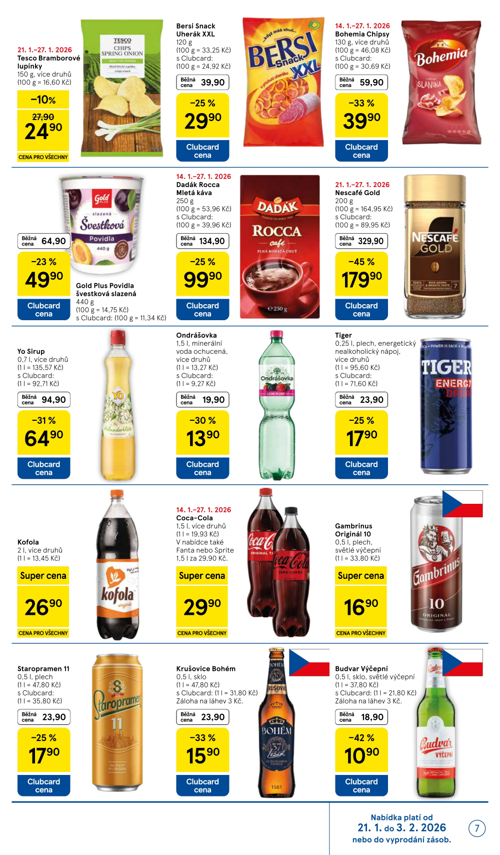 Leták Tesco supermarket leták - strana 7