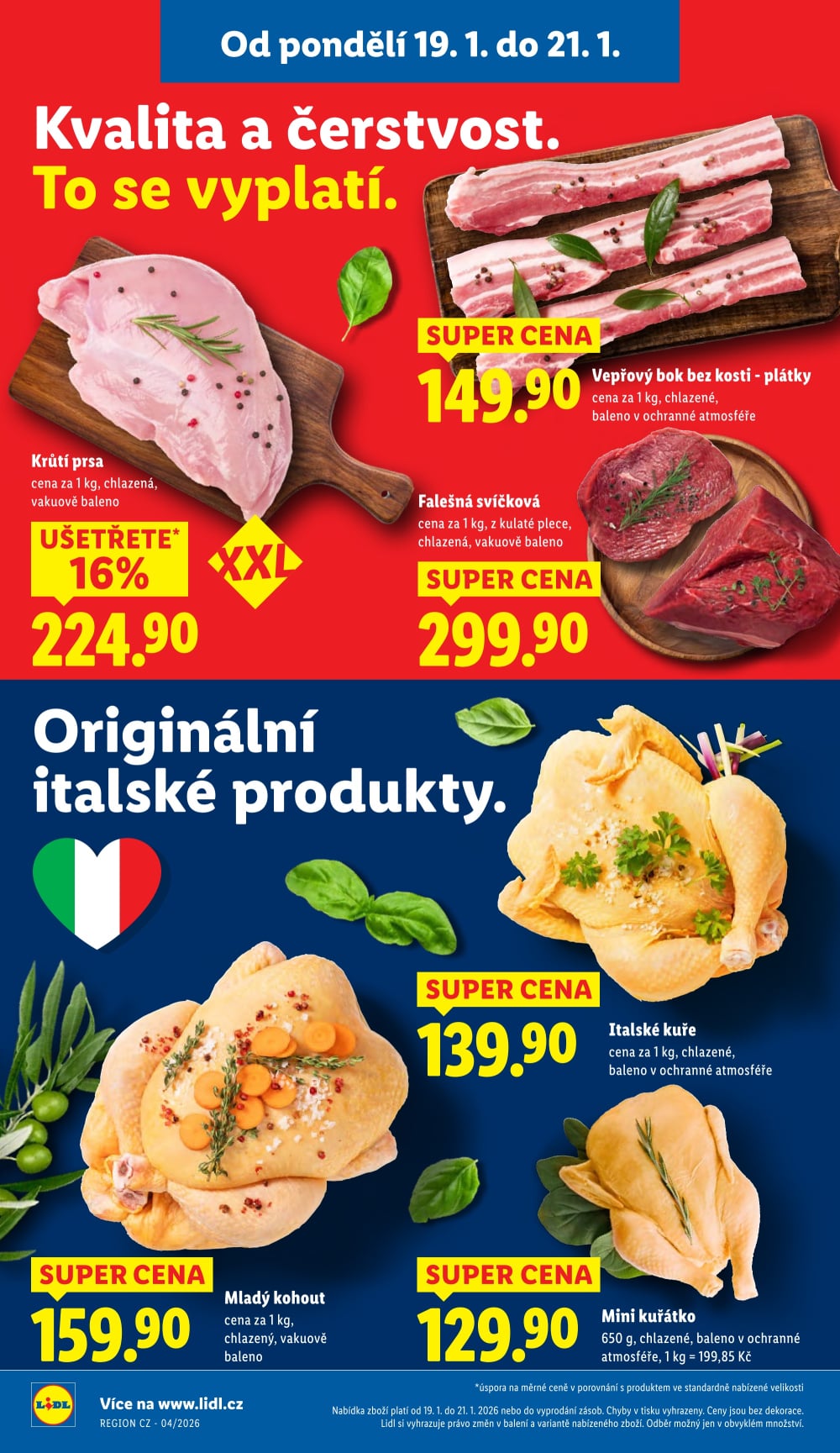 Leták Lidl leták od pondělí - Všechny chutě Itálie - strana 12