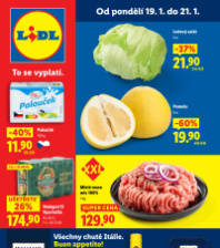 Akční leták Lidl  od pondělí - Všechny chutě Itálie